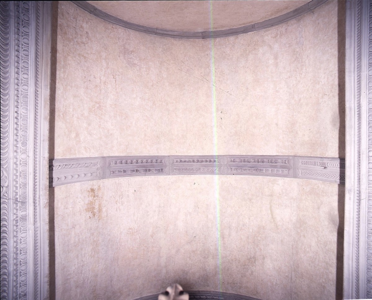 cornice architettonica di Alberti Leon Battista (attribuito) (sec. XV)