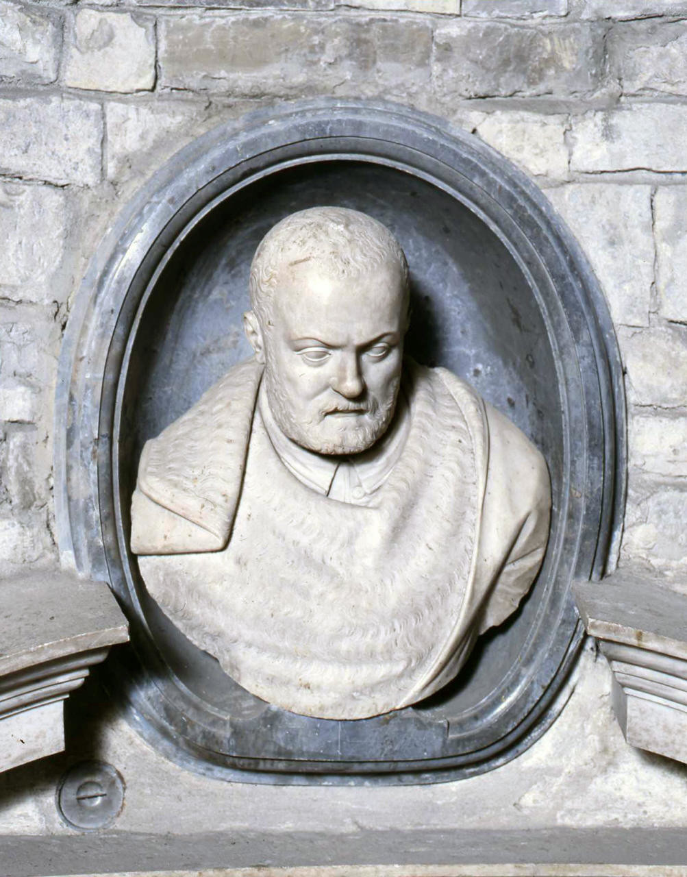 busto ritratto dell' arcivescovo Antonio Altoviti (scultura) di Caccini Giovan Battista (sec. XVI)