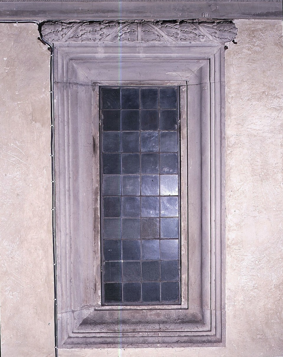 mostra di finestra di Alberti Leon Battista (attribuito) (sec. XV)