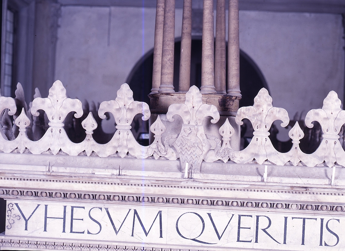 cornice di Alberti Leon Battista (attribuito), Giovanni di Bertino (sec. XV)