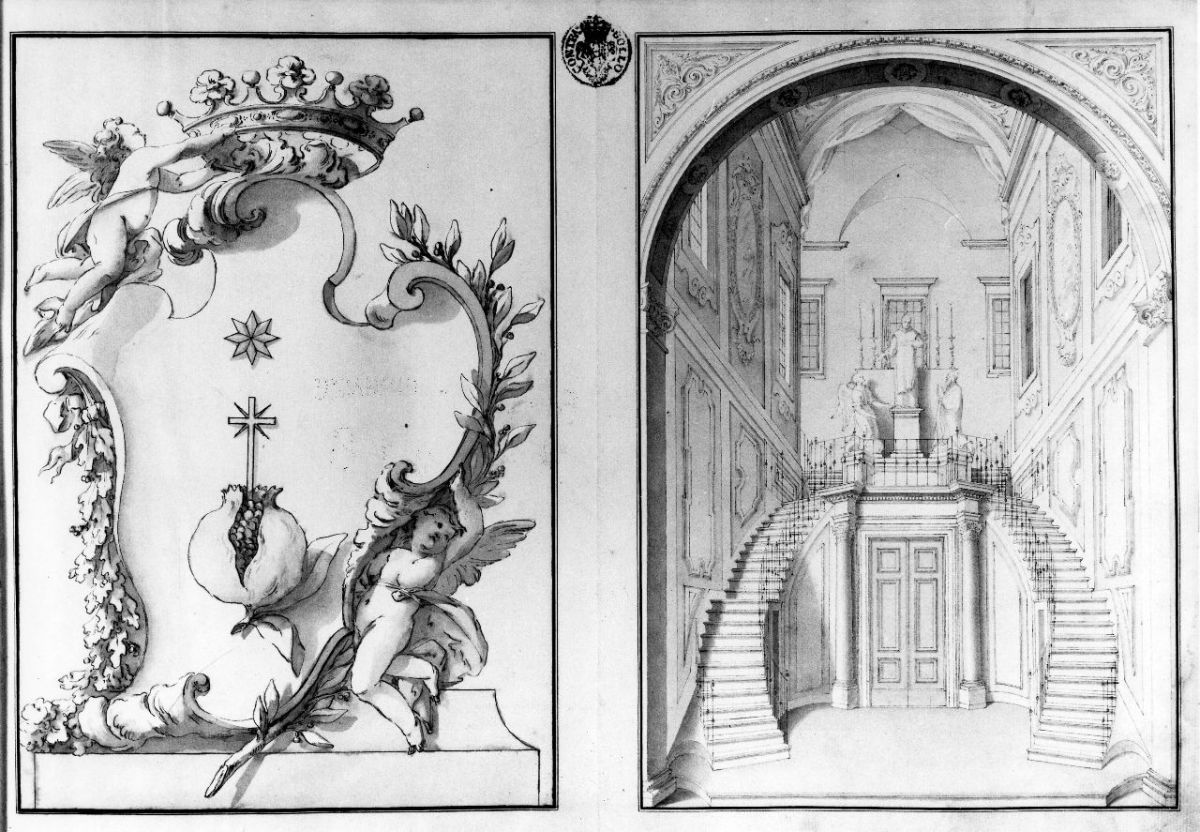 disegno, serie di Fallani Bernardo (sec. XVIII)