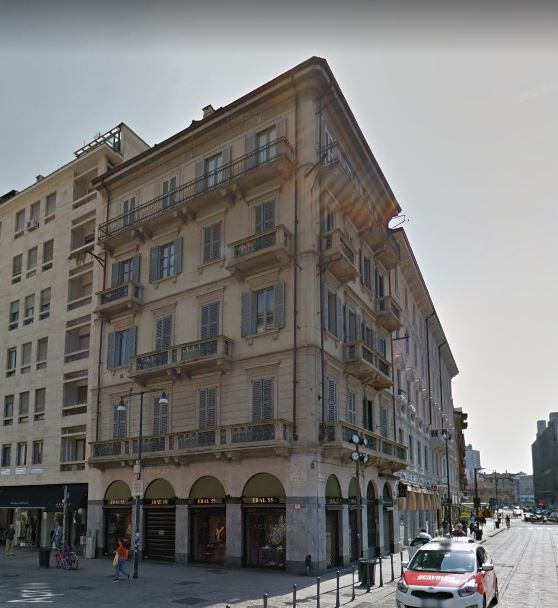 facciate di edificio (palazzo) - Milano (MI)  (XIX, metà)