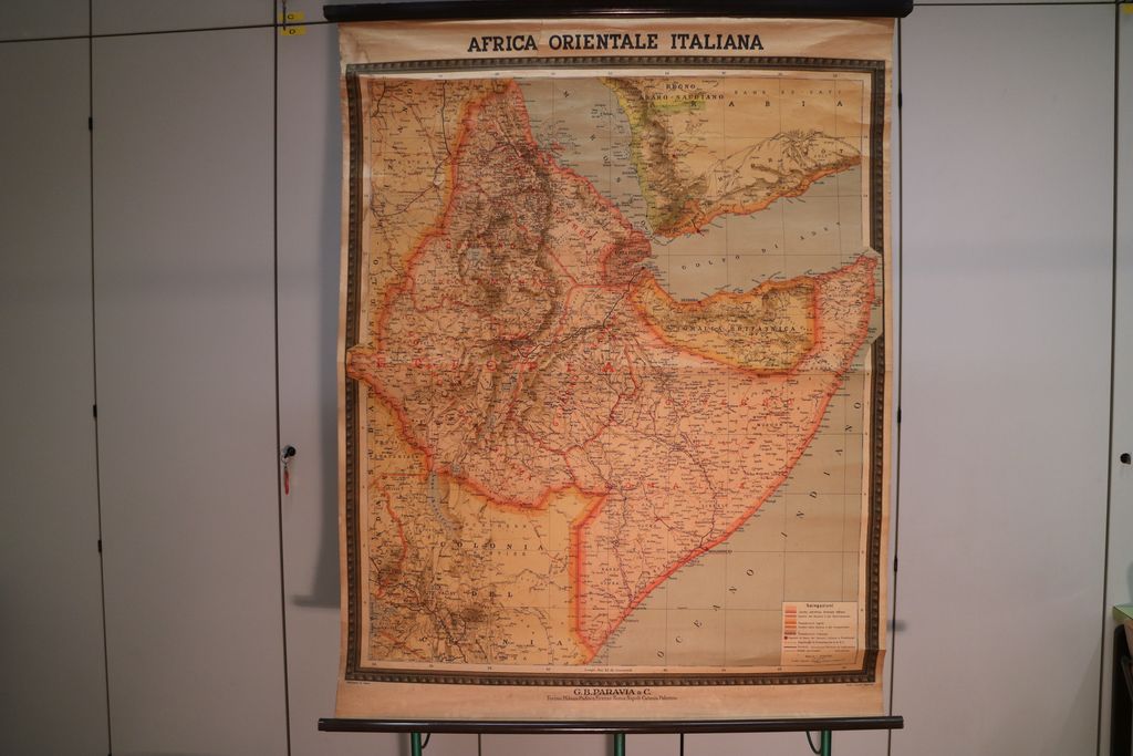 Africa orientale italiana (carta murale) (XX)