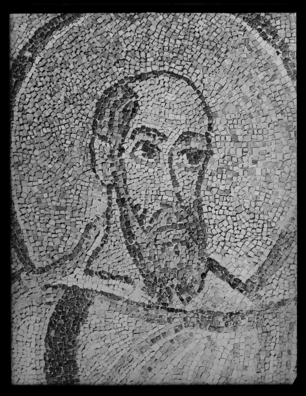 San Paolo <Basilica di San Marco Evangelista al Campidoglio ; Roma> - Absidi - Mosaici - Sec. 9 (negativo) di laboratorio fotografico Soprintendenza Monumenti del Lazio (laboratorio) (terzo quarto XX)