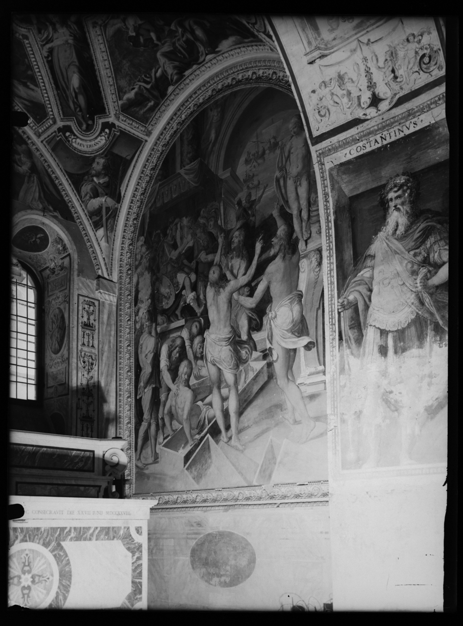 Basilica dei Santi Quattro Coronati (negativo) di laboratorio fotografico Soprintendenza Monumenti del Lazio (laboratorio) (terzo quarto XX)