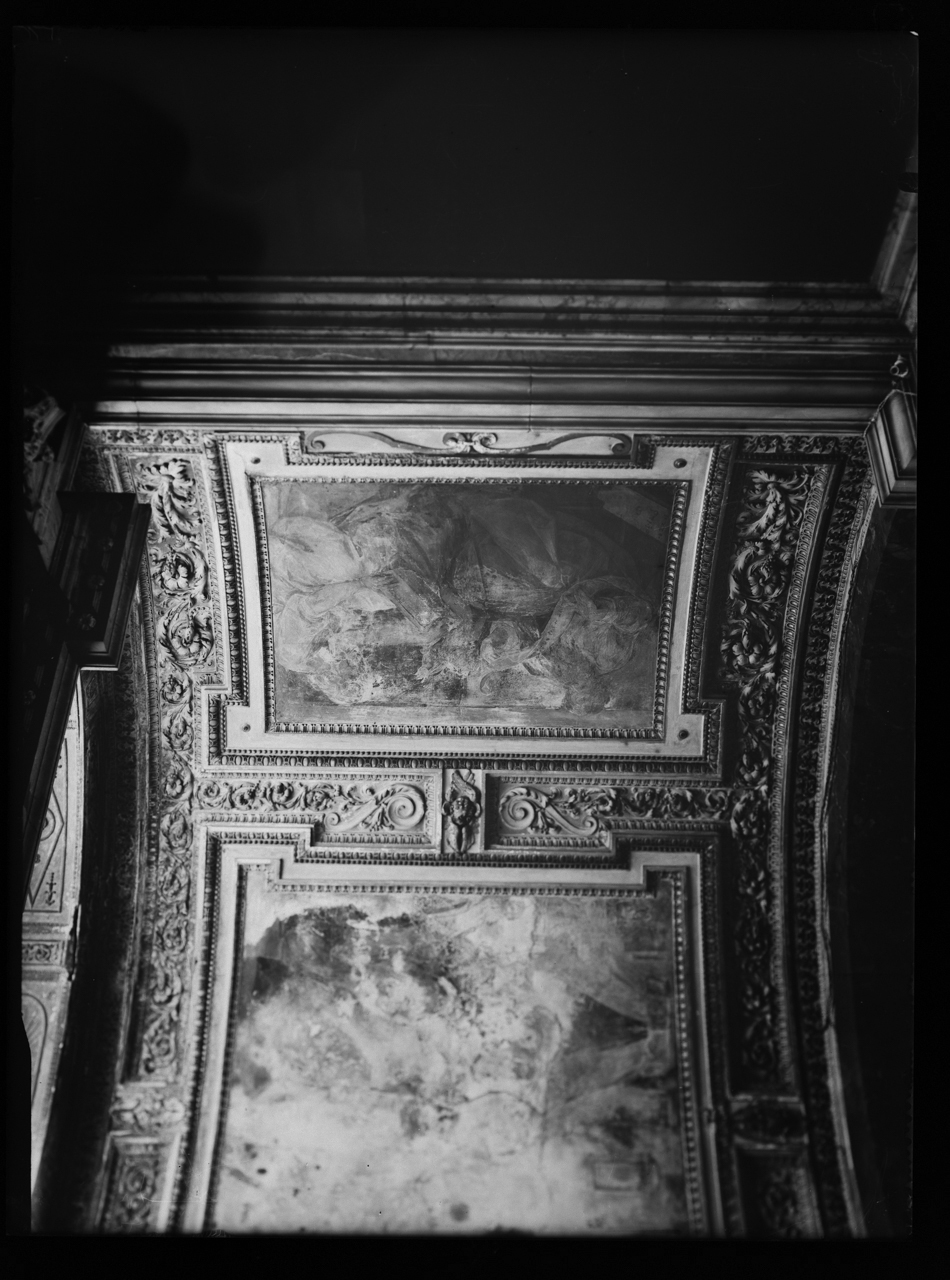 Cavalier : d'Arpino‏ - Decorazione [dei] Soffitti [della] Cappella Contarelli <Chiesa di San Luigi dei Francesi ; Roma> - Cappelle - Volte - Affreschi - Sec. 16 (negativo) di laboratorio fotografico Soprintendenza Monumenti del Lazio (laboratorio) (terzo quarto XX)