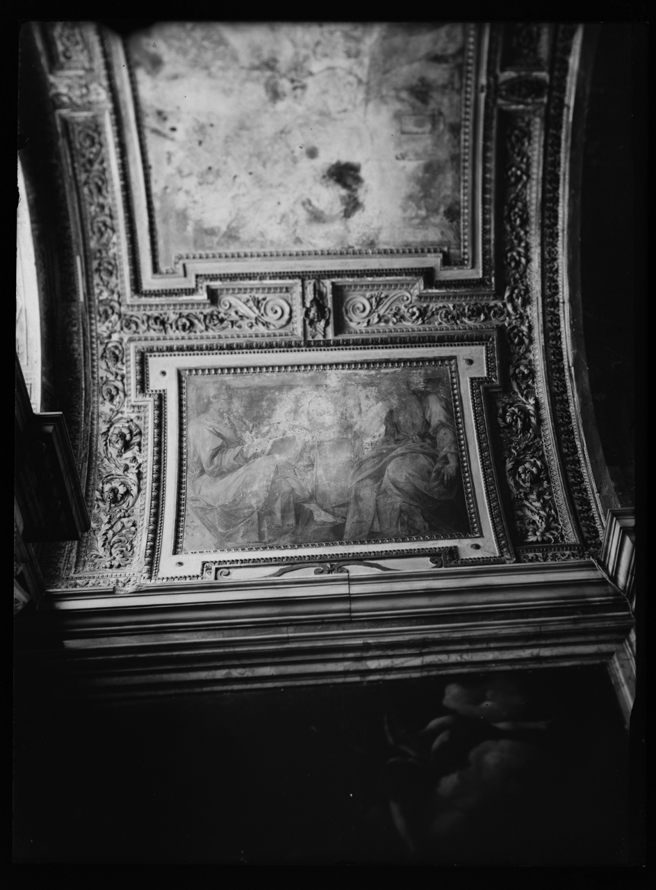 Cavalier : d'Arpino‏ - Decorazione [dei] Soffitti [della] Cappella Contarelli <Chiesa di San Luigi dei Francesi ; Roma> - Cappelle - Volte - Affreschi - Sec. 16 (negativo) di laboratorio fotografico Soprintendenza Monumenti del Lazio (laboratorio) (terzo quarto XX)