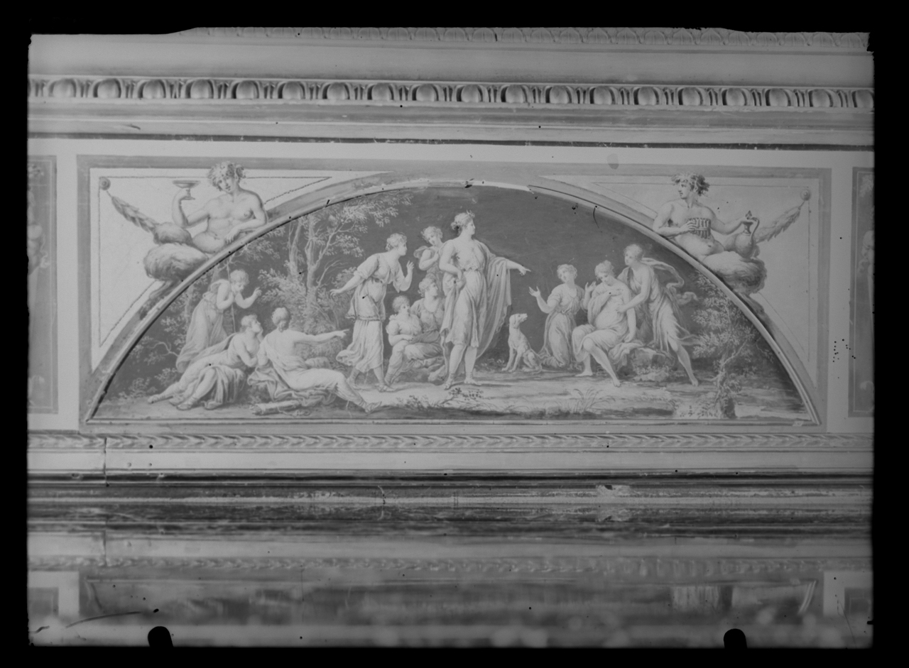 Coccetti, Liborio - Affreschi [di] Palazzo Taverna <Roma> (negativo) di laboratorio fotografico Soprintendenza Monumenti del Lazio (laboratorio) (terzo quarto XX)