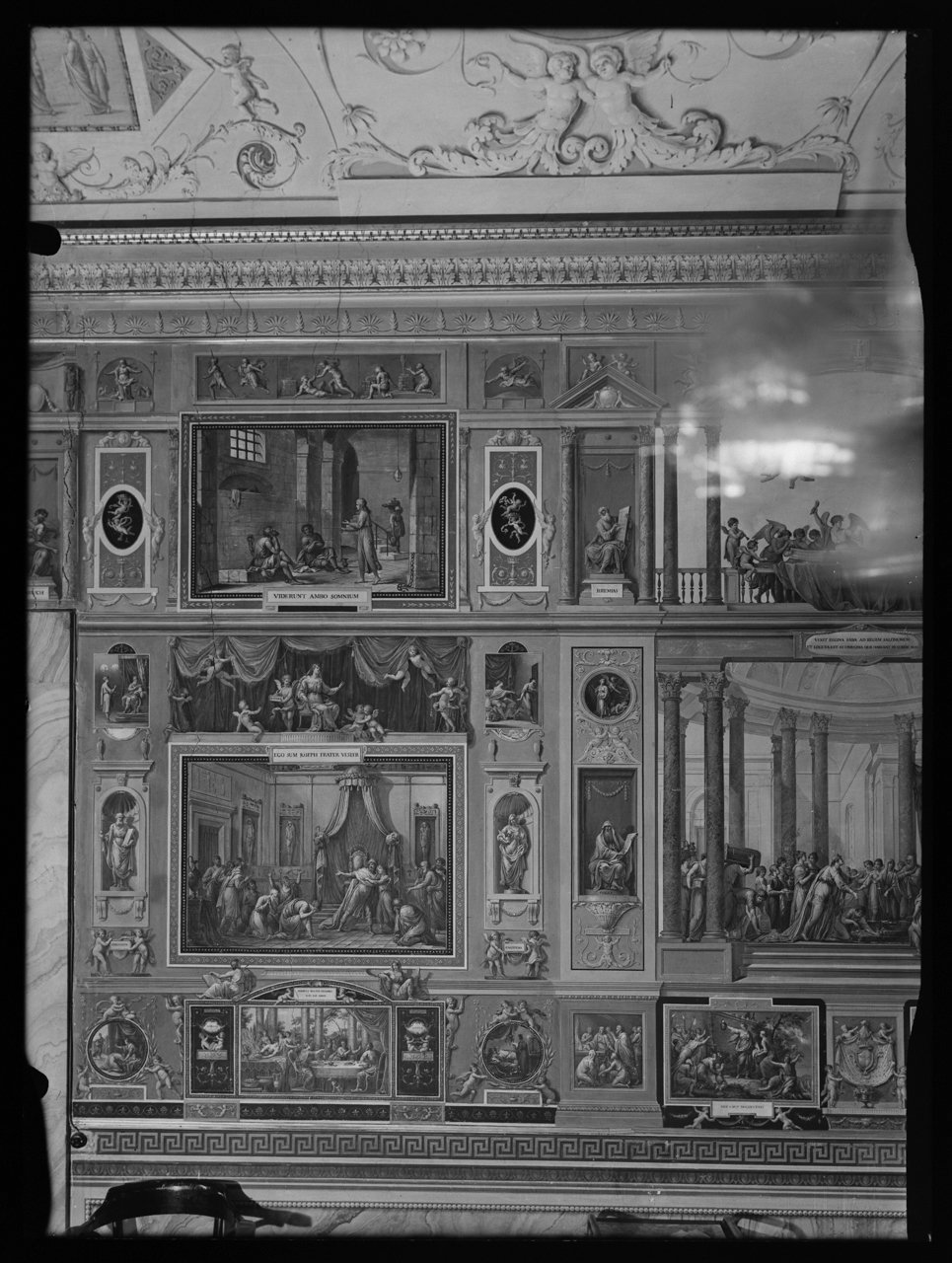 Coccetti, Liborio - Affreschi [di] Palazzo Taverna <Roma> (negativo) di laboratorio fotografico Soprintendenza Monumenti del Lazio (laboratorio) (terzo quarto XX)