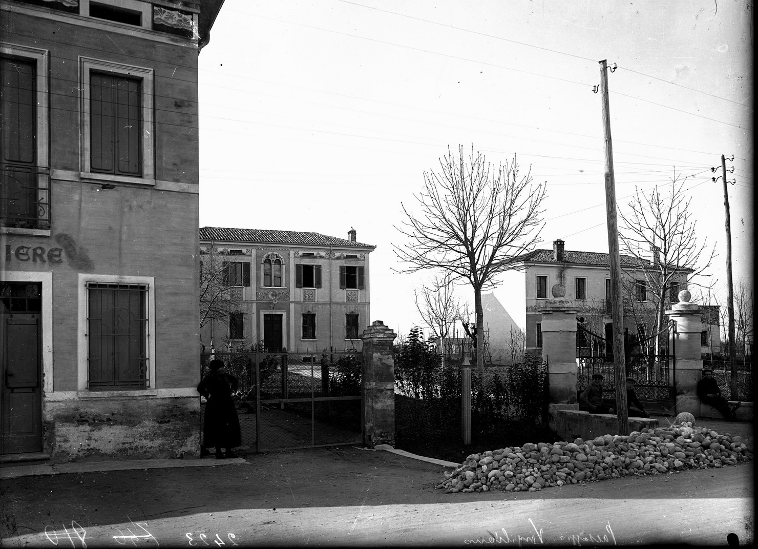 Centri rurali - Villaggi - Paesaggio agrario (negativo) di Anonimo (XX)