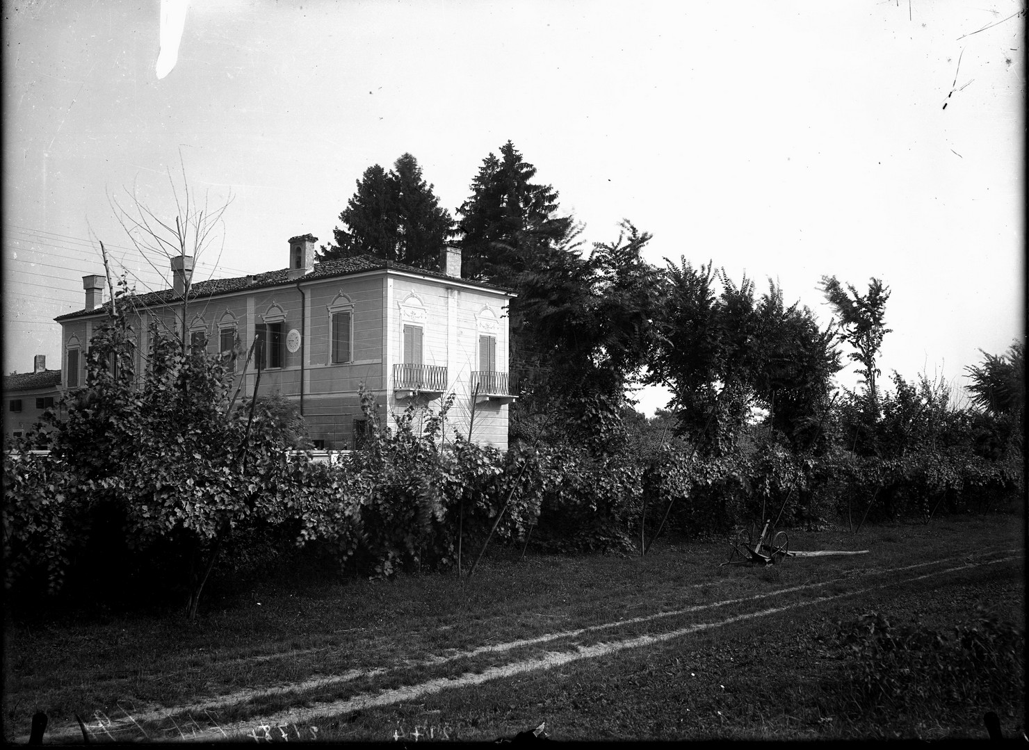 Centri rurali - Villaggi - Paesaggio agrario (negativo) di Anonimo (XX)