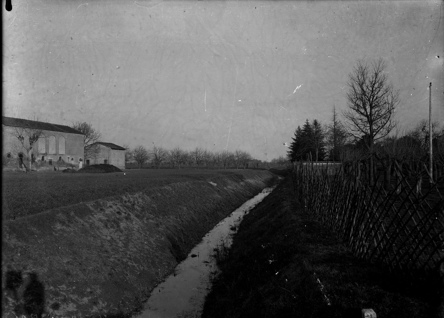 Paesaggio agrario – Terreni agrari - Coltivazione – Campi (negativo) di Anonimo (XX)