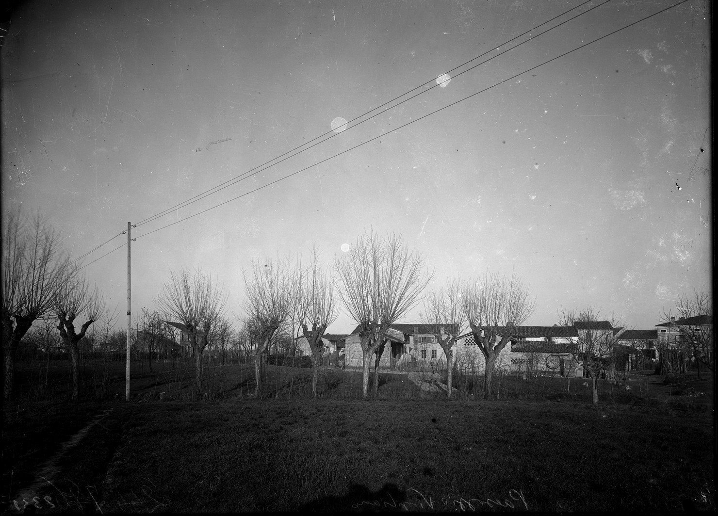 Paesaggio agrario – Terreni agrari - Coltivazione – Campi (negativo) di Anonimo (XX)