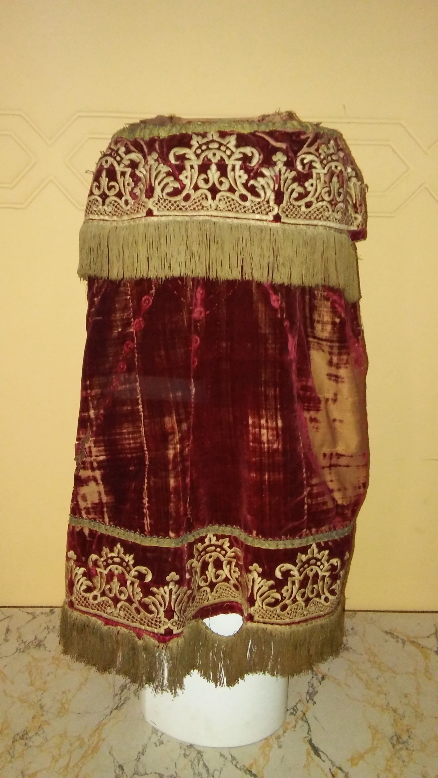 meil, opera isolata - manifattura italiana, ambito ebraico (XVIII/ XIX)