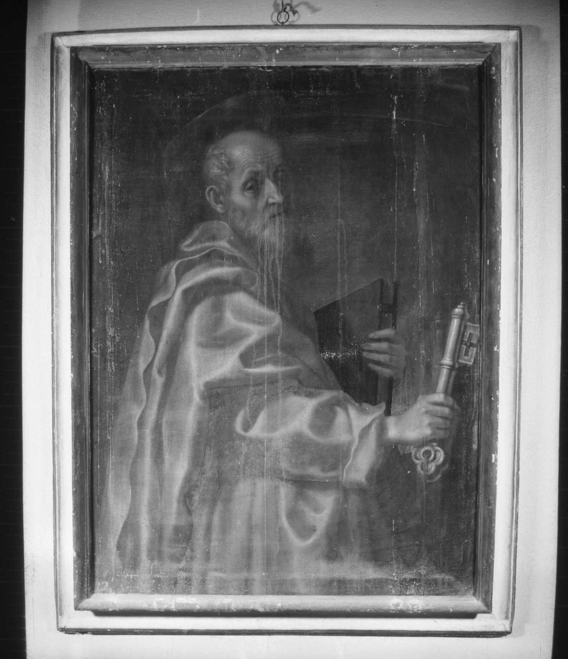 San Pietro (dipinto) di Curradi Francesco detto Battiloro (attribuito) (sec. XVII)