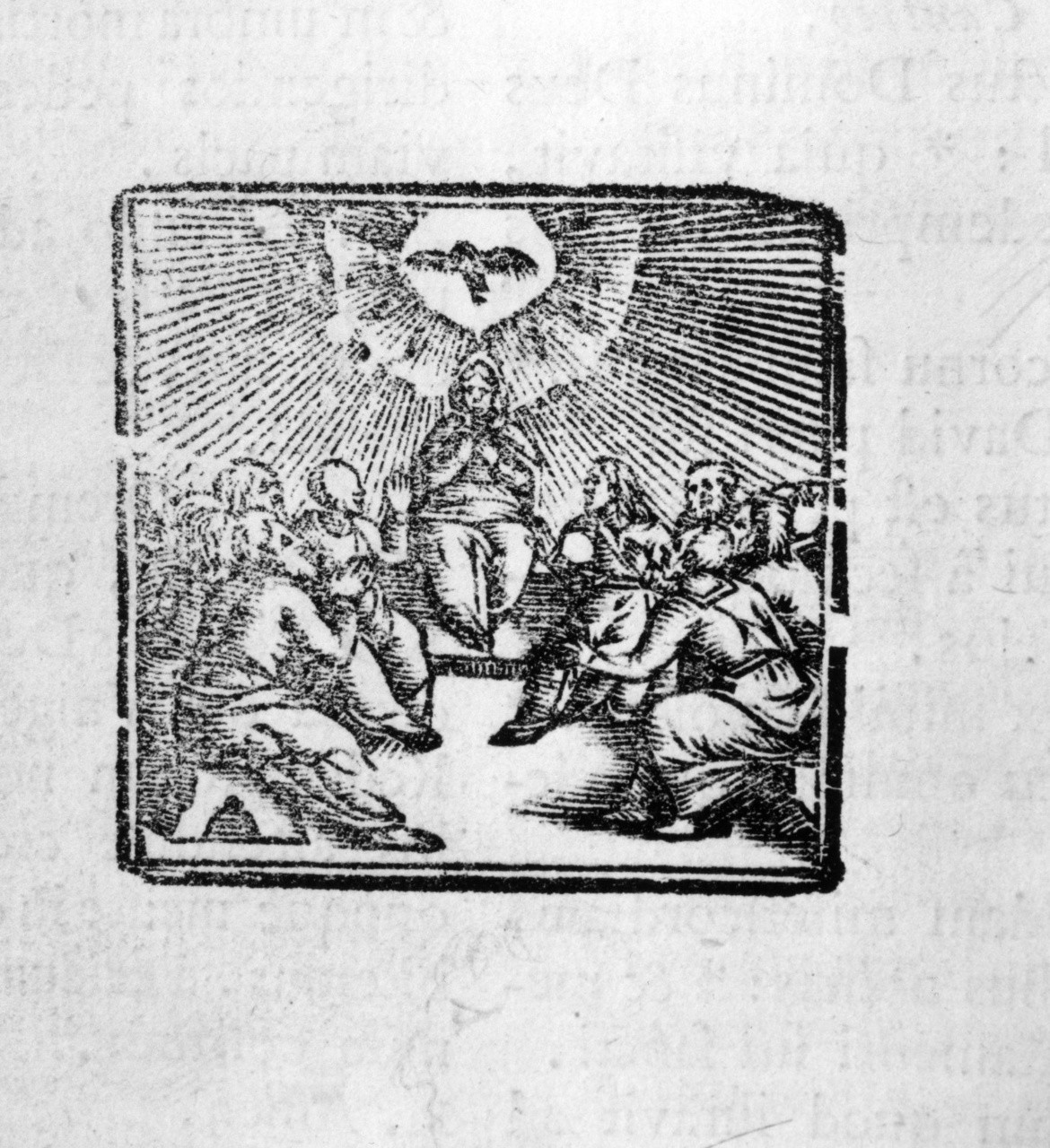 Pentecoste (stampa) - ambito fiorentino (sec. XVII)