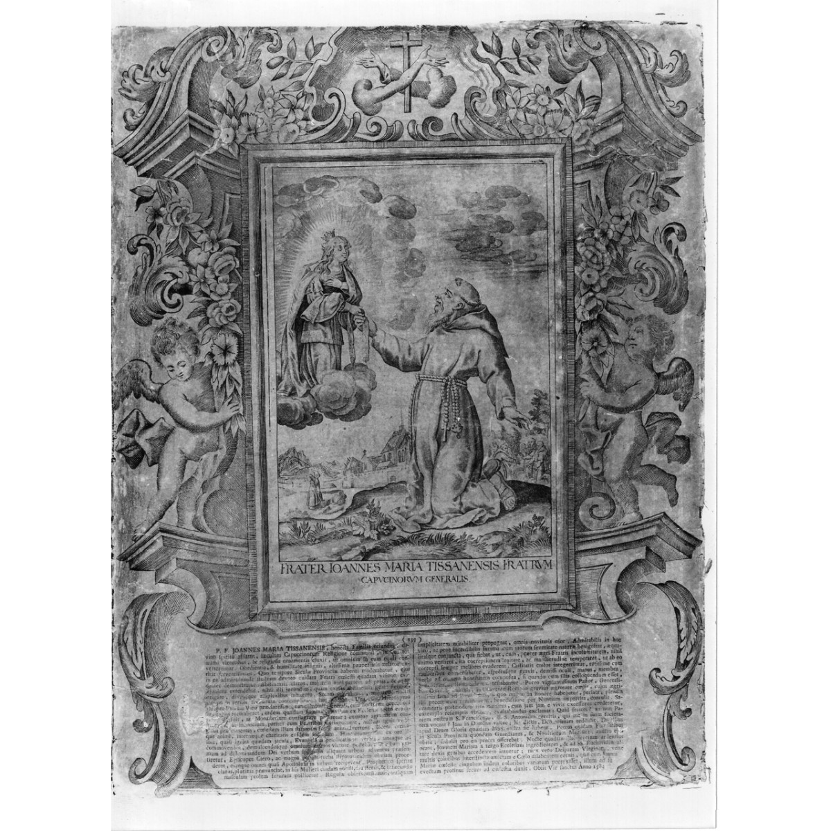 frate Giovanni Maria (stampa) di Schott Johann (fine/ inizio secc. XVIII/ XIX)