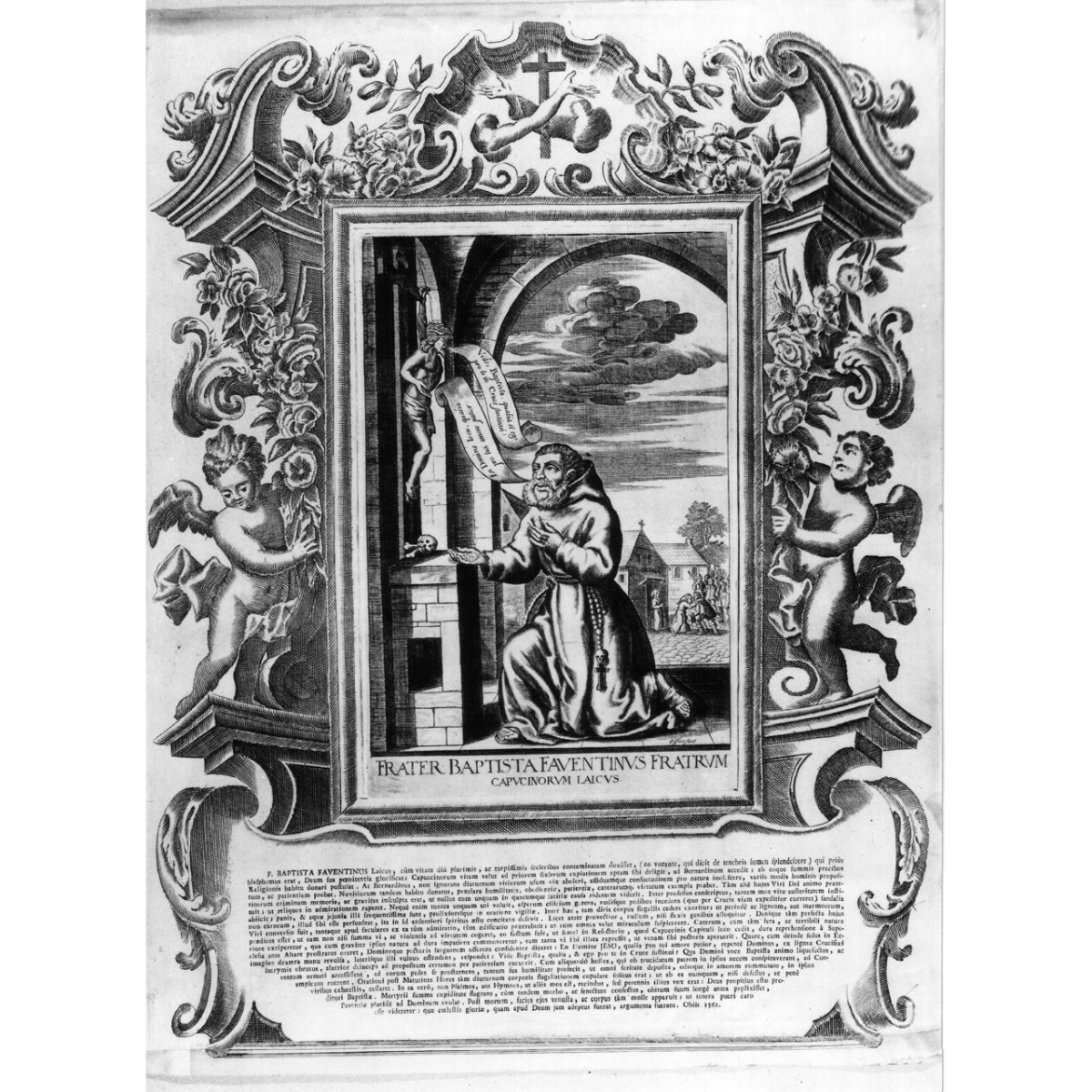 frate Battista (stampa) di Loeffler Eckard Johann, Schott Johann, Loeffler Johann Heinrich (fine/ inizio secc. XVIII/ XIX)