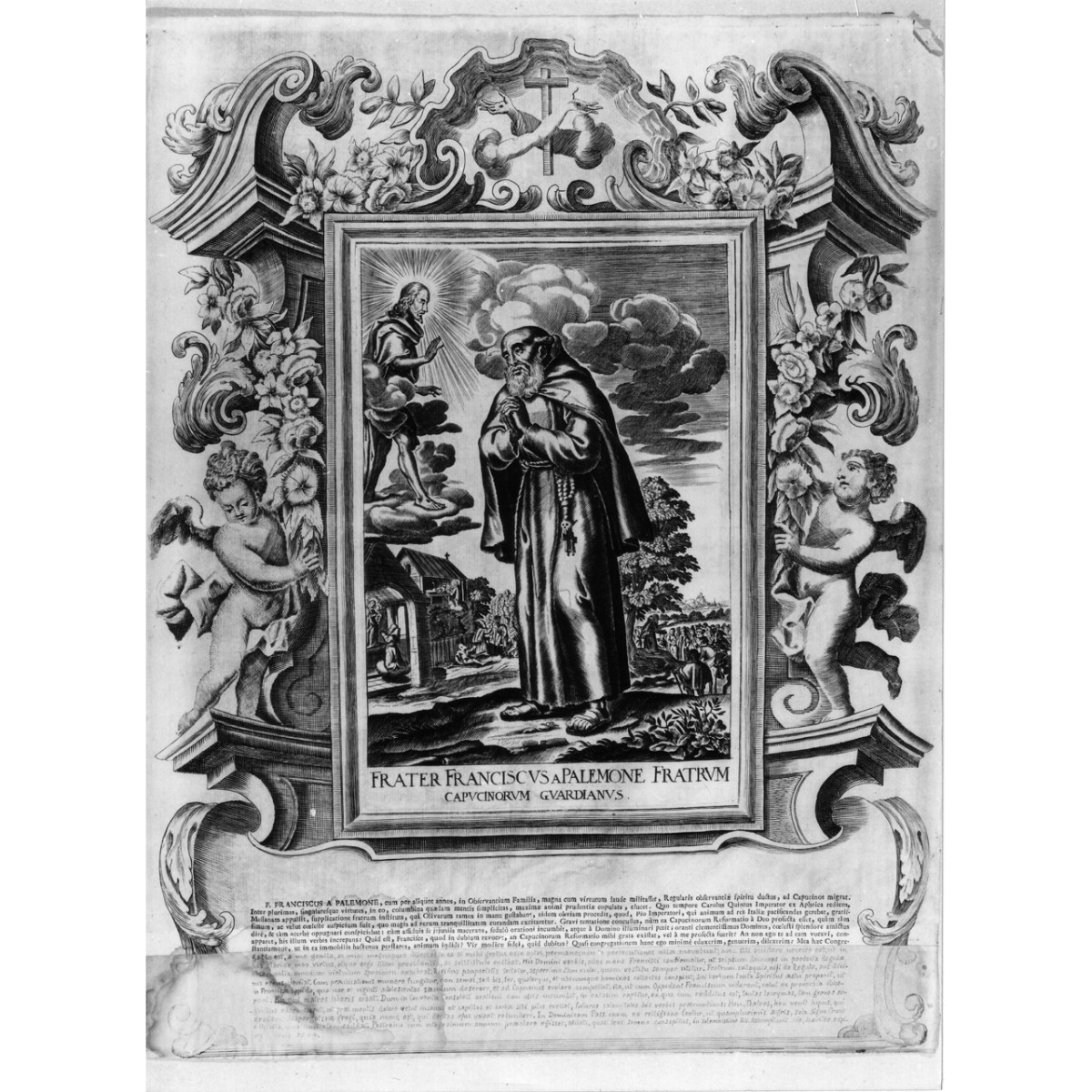 frate Francesco (stampa) di Schott Johann, Loeffler Eckard Johann, Loeffler Johann Heinrich (fine/ inizio secc. XVIII/ XIX)