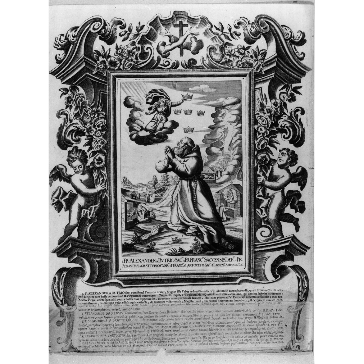 frati cappuccini (stampa) di Schott Johann (fine/ inizio secc. XVIII/ XIX)