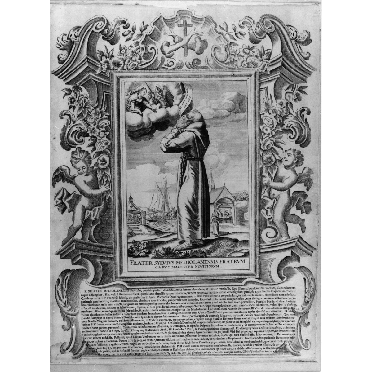 frate Silvio (stampa) di Schott Johann, Loeffler Eckard Johann, Loeffler Johann Heinrich (fine/ inizio secc. XVIII/ XIX)