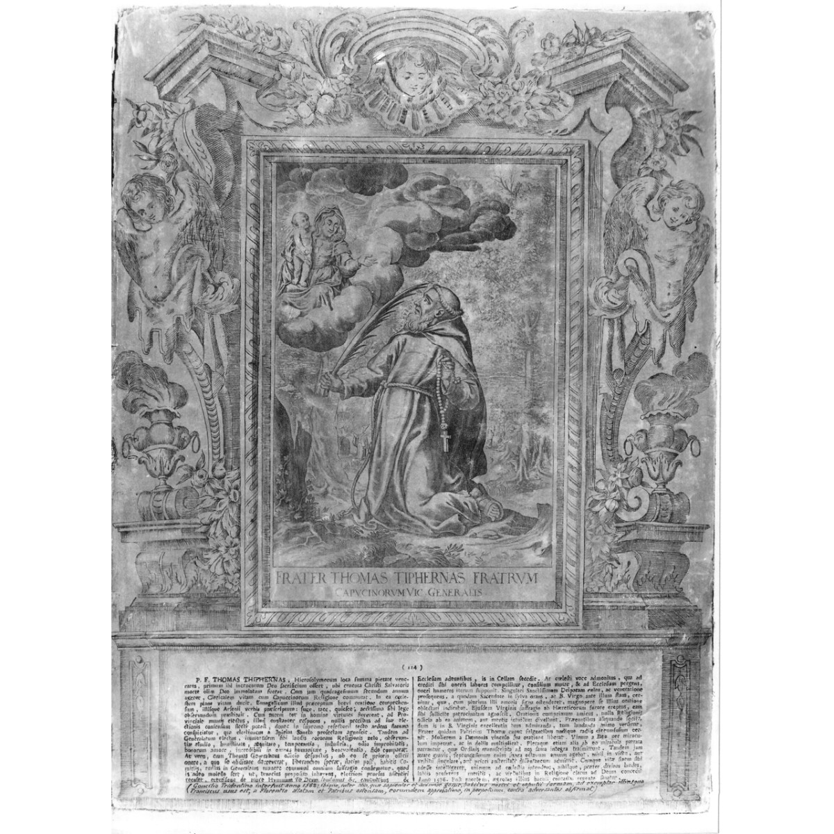 frate Tommaso (stampa) di Schott Johann, Loeffler Eckard Johann, Loeffler Johann Heinrich (fine/ inizio secc. XVIII/ XIX)