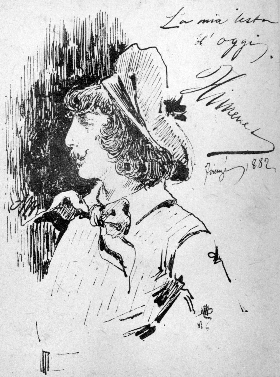 ritratto d'uomo (stampa) di Renazzi Eugenio (sec. XIX)