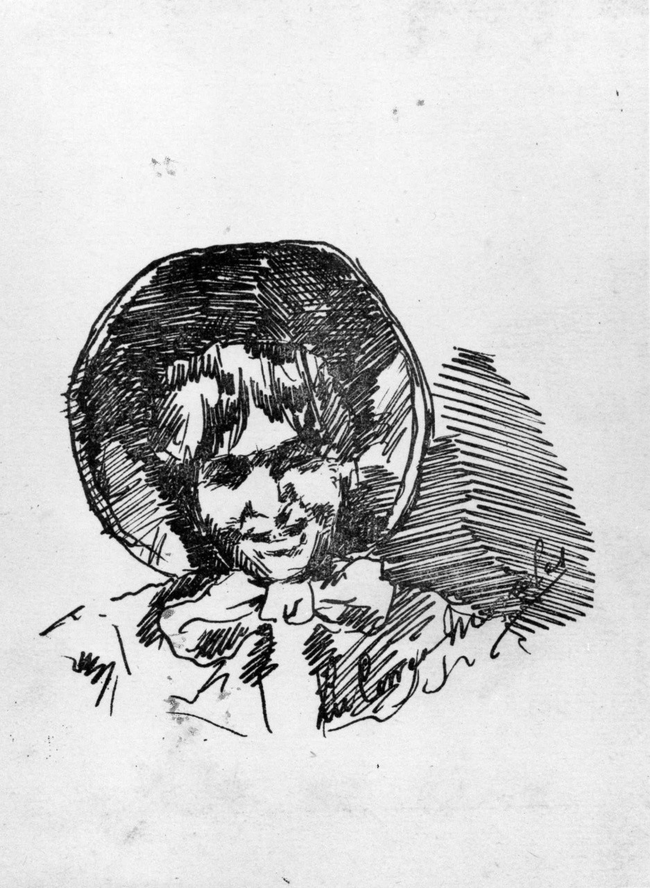 ritratto di donna (stampa) di Conca Morales L (sec. XIX)