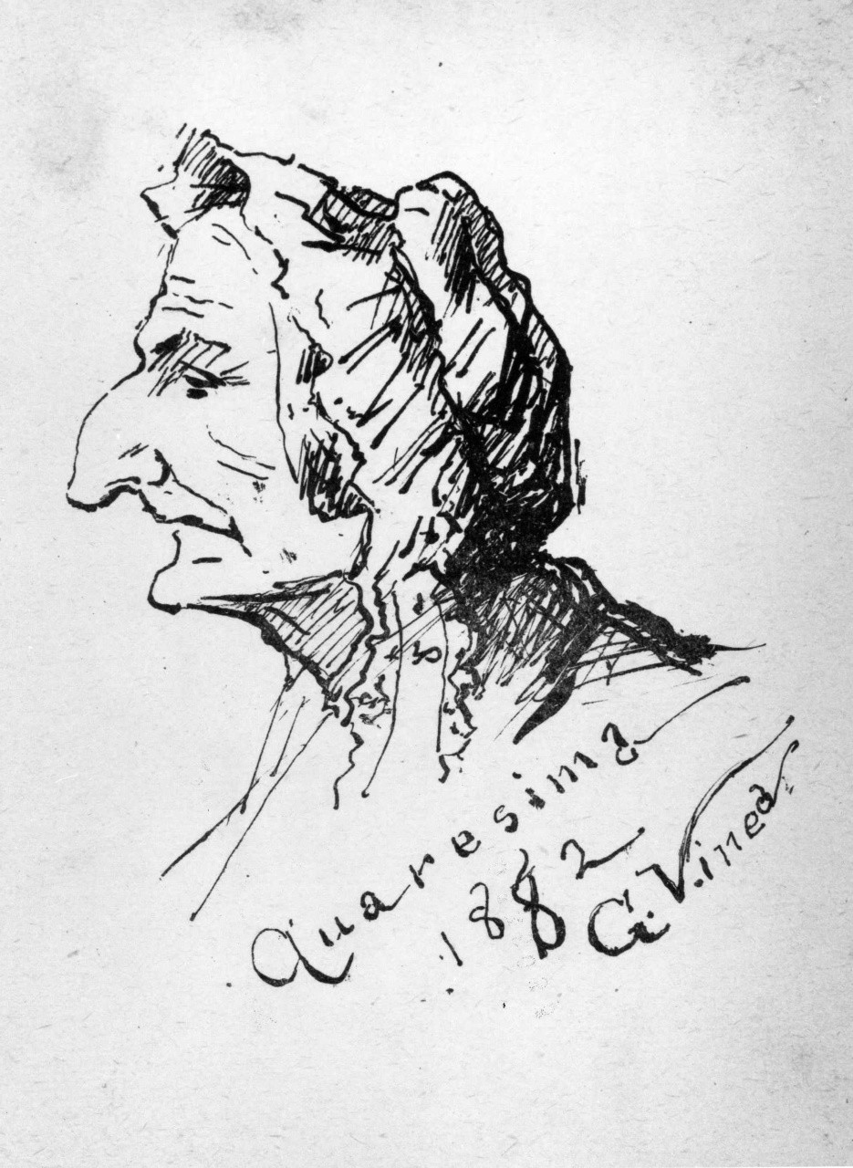 figura femminile (stampa) di Vinea G (sec. XIX)