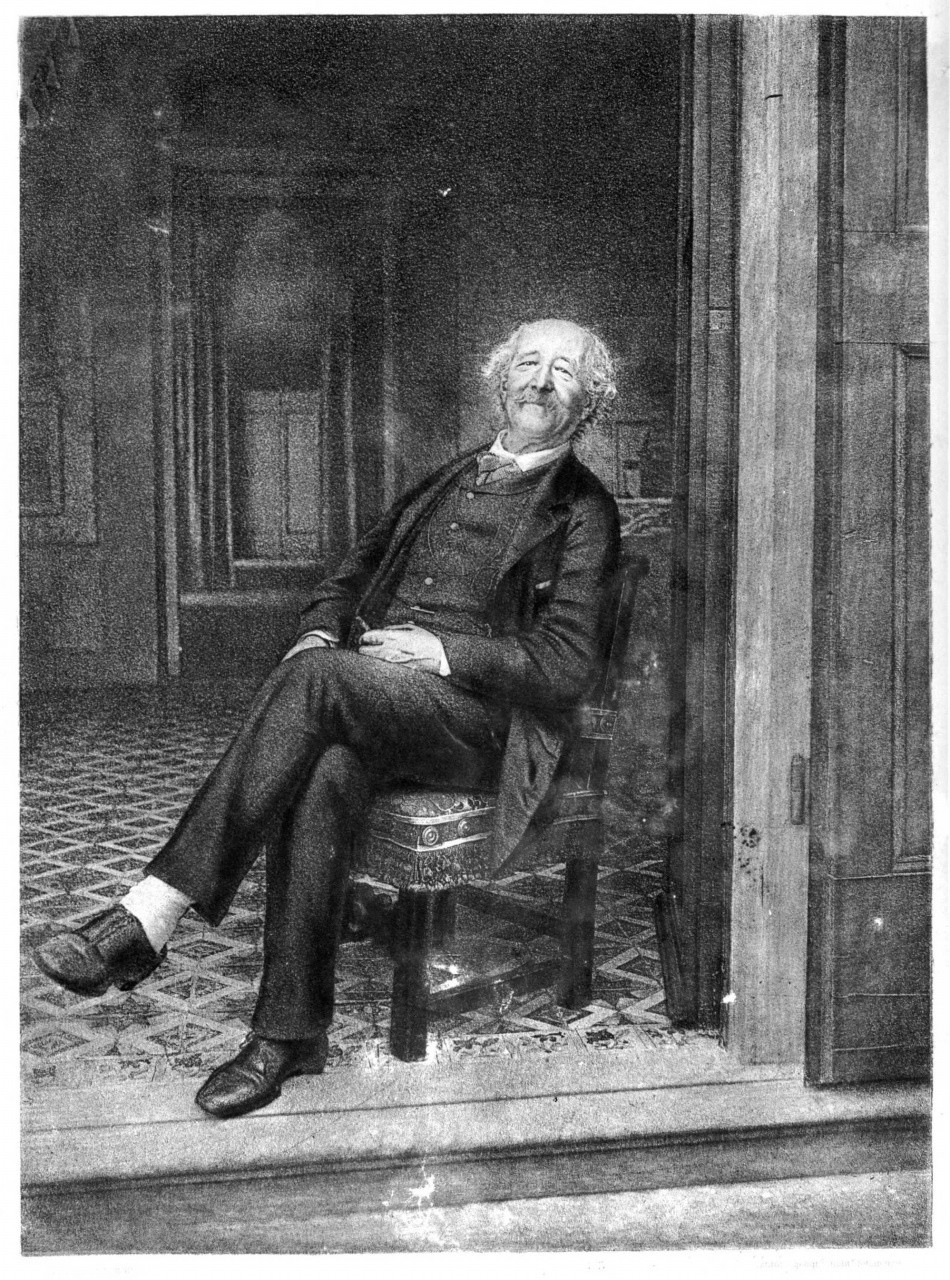 ritratto d'uomo (stampa) di Spence A (ultimo quarto sec. XIX)