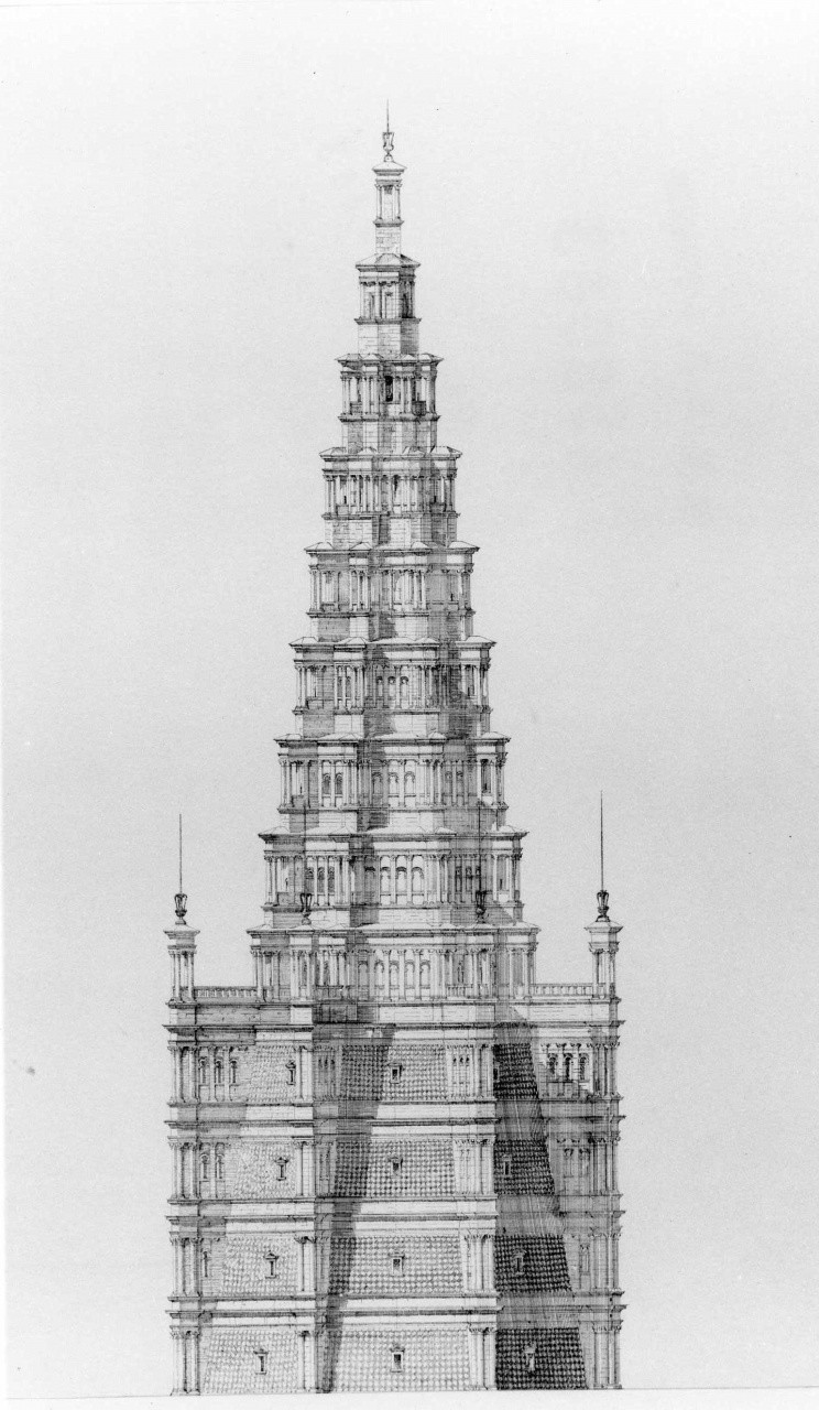 architettura (stampa) di Corinti Corinto (sec. XIX)