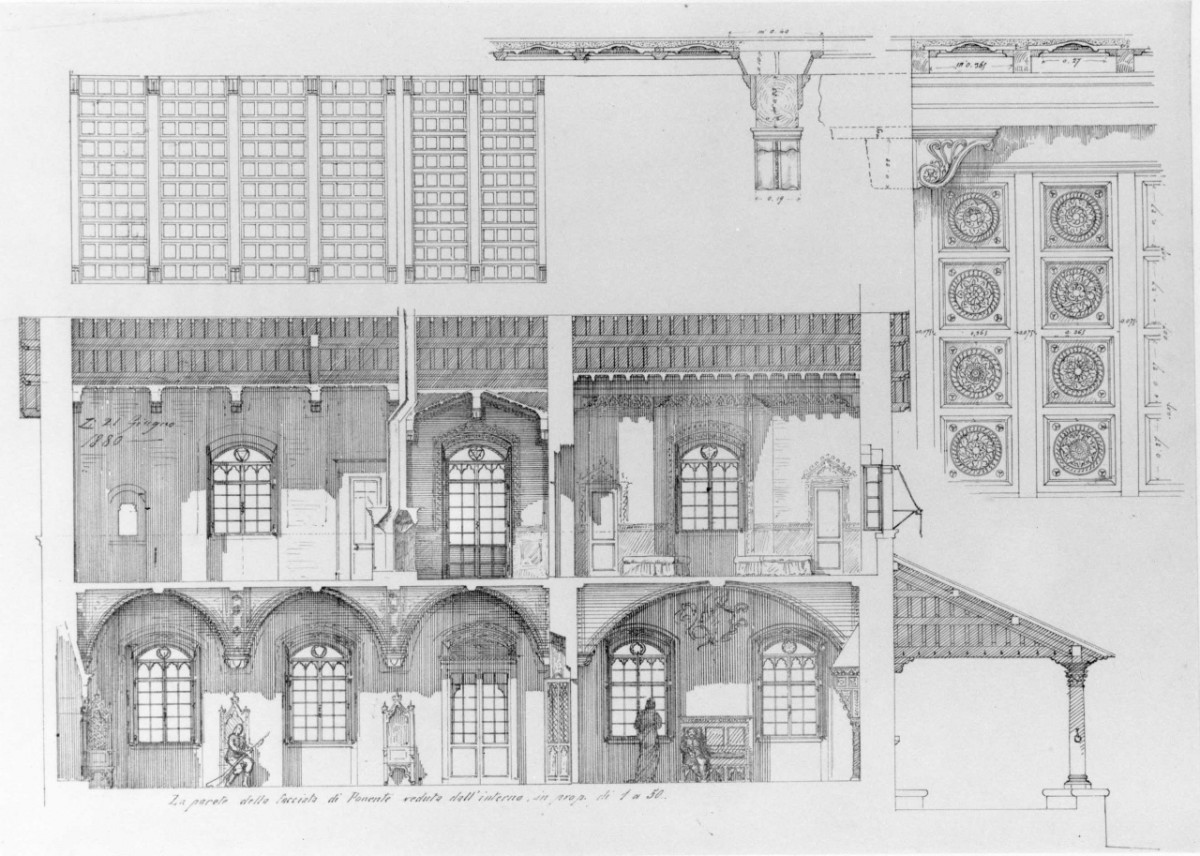 architettura (stampa) di Corinti Corinto (sec. XIX)