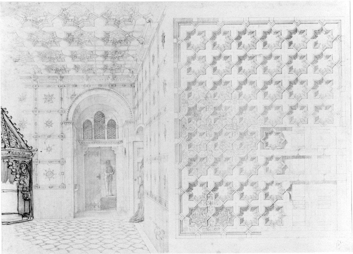 architettura (stampa) di Corinti Corinto (sec. XIX)