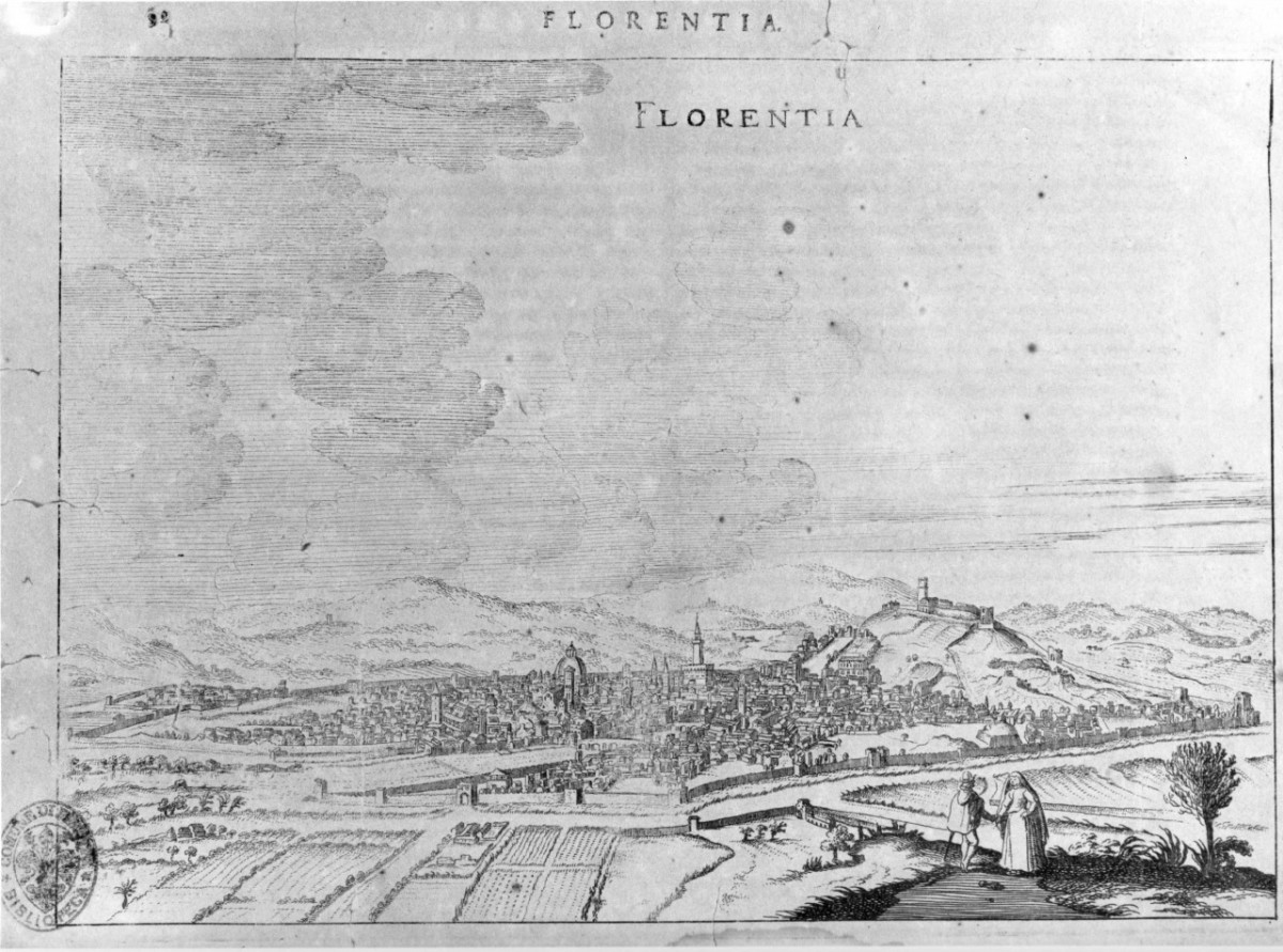 veduta di città (stampa) di Hoefnagel Georg (cerchia) (primo quarto sec. XVII)