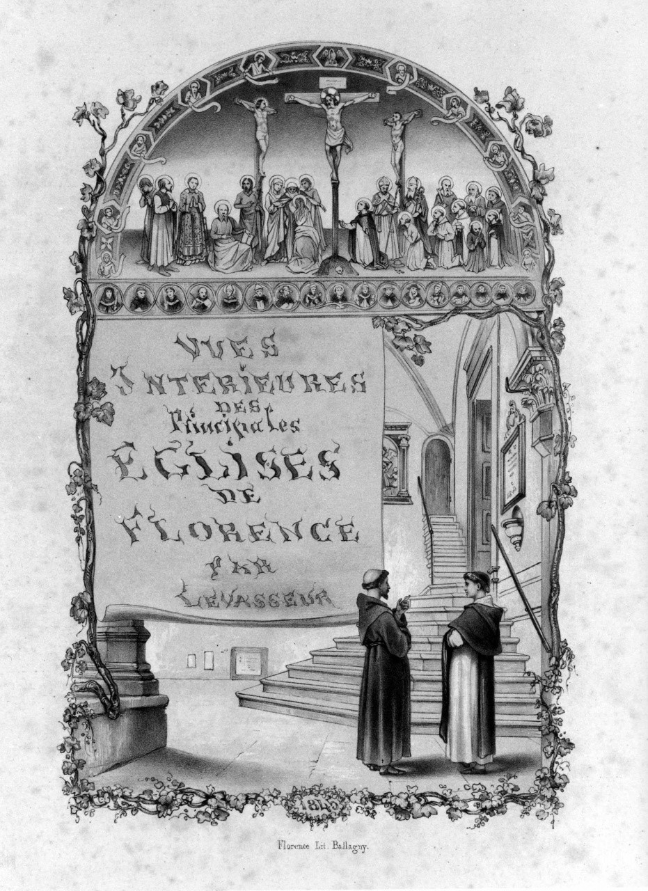 architettura (stampa a colori) di Levasseur Jean Charles, Ballagny (sec. XIX)