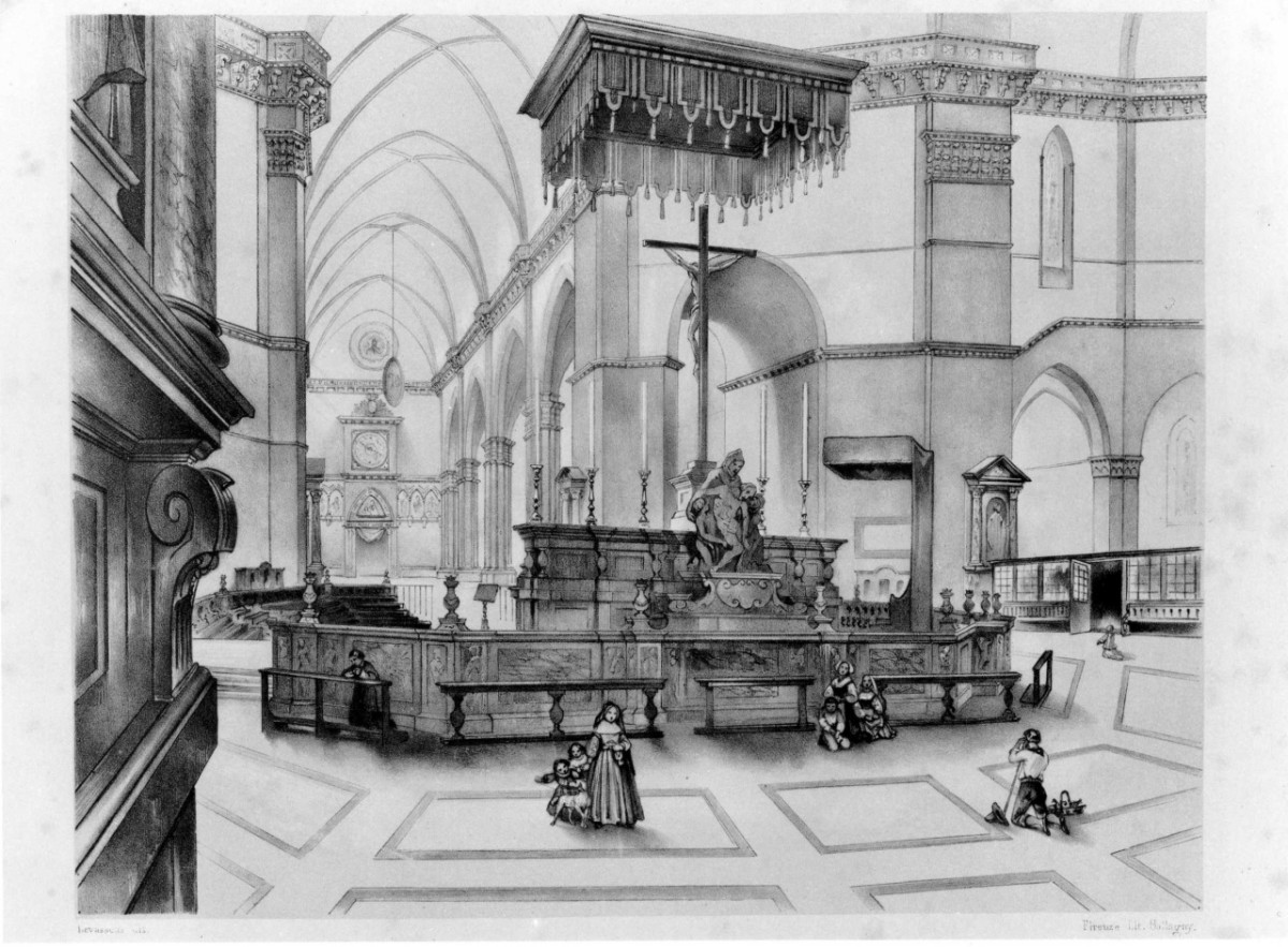 architettura (stampa a colori) di Levasseur Jean Charles, Ballagny (sec. XIX)