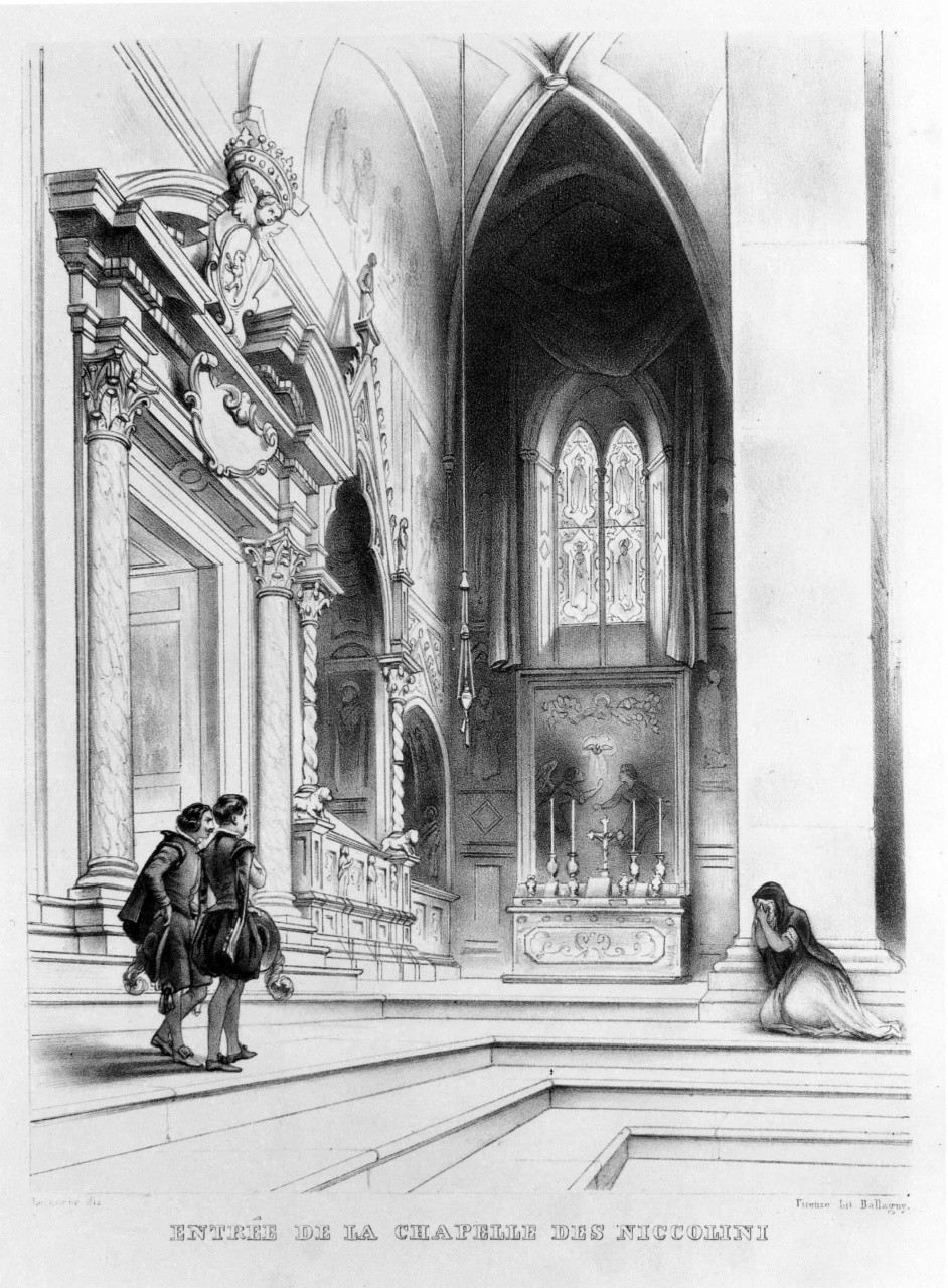 architettura (stampa a colori) di Levasseur Jean Charles, Ballagny (sec. XIX)