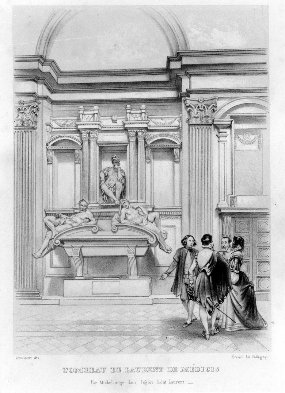 architettura (stampa a colori) di Levasseur Jean Charles, Ballagny (sec. XIX)