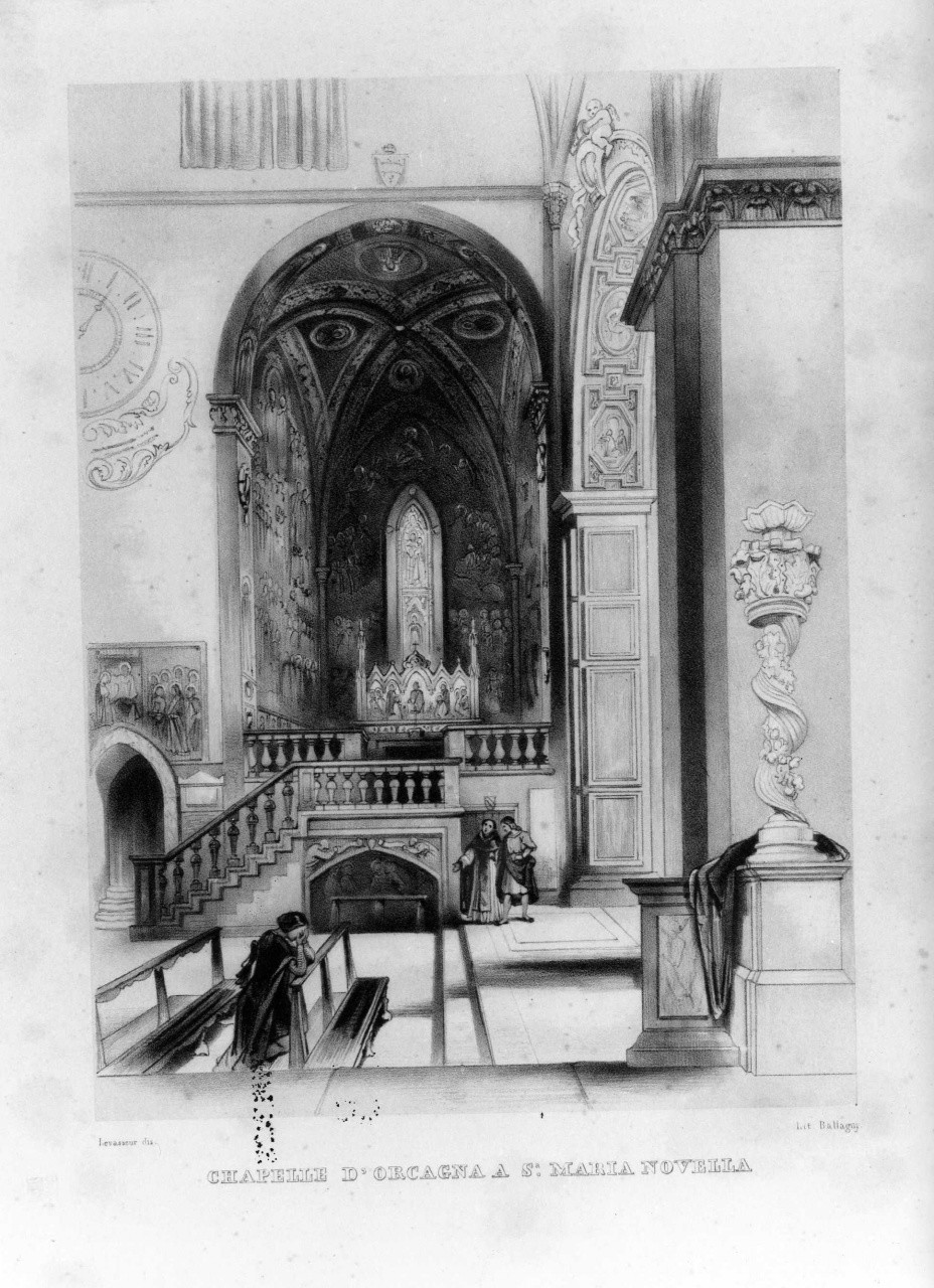 architettura (stampa a colori) di Levasseur Jean Charles, Ballagny (sec. XIX)