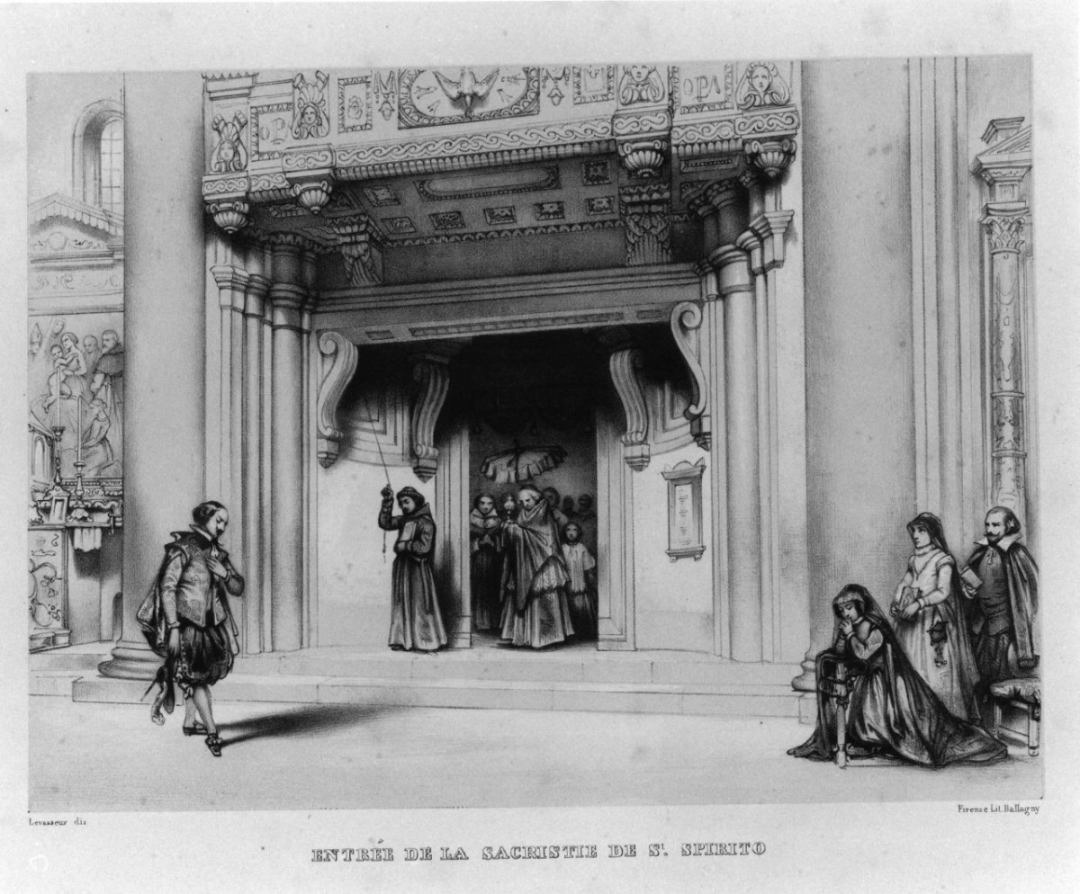 architettura (stampa a colori) di Levasseur Jean Charles, Ballagny (sec. XIX)