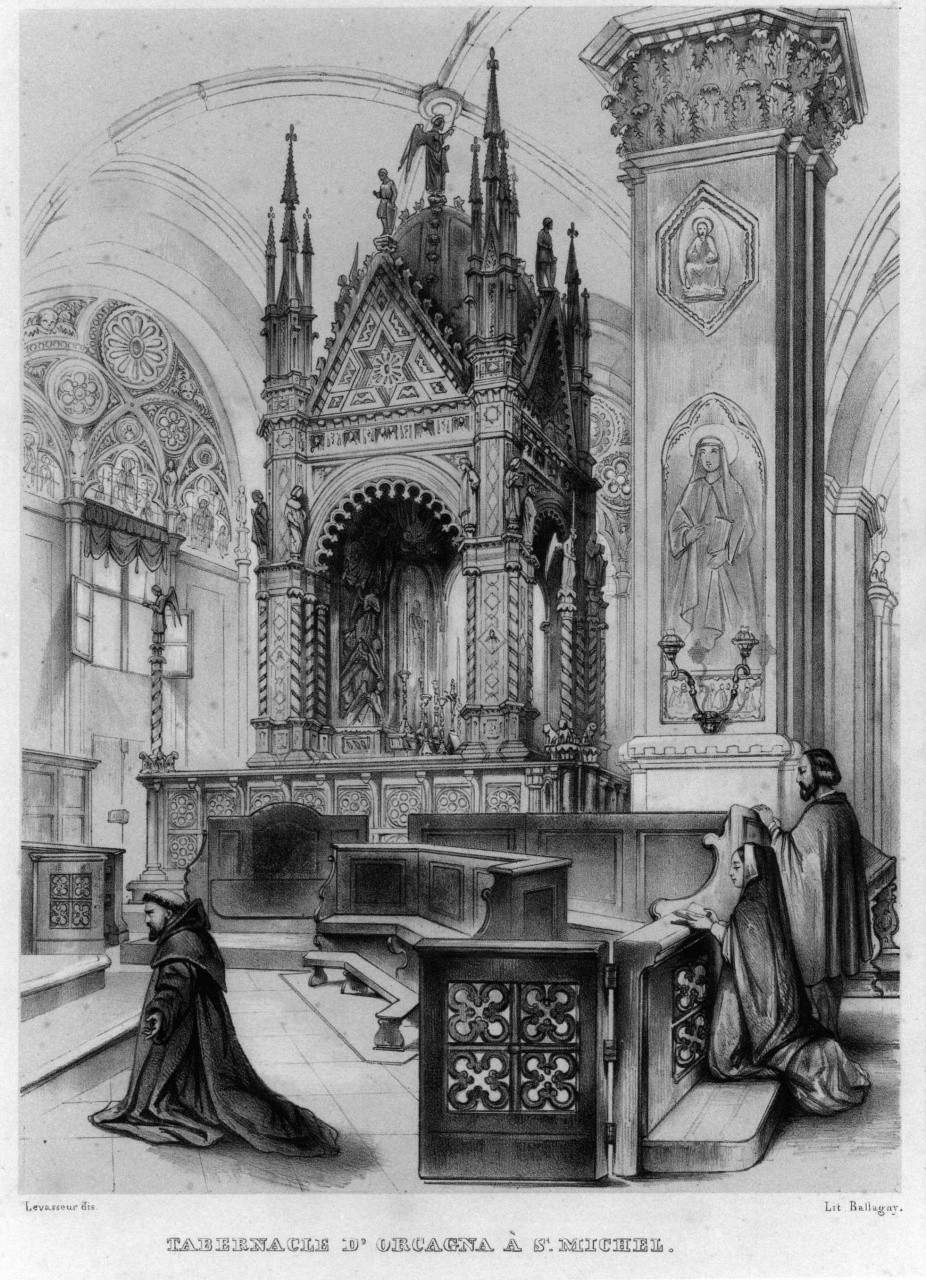 architettura (stampa a colori) di Levasseur Jean Charles, Ballagny (sec. XIX)