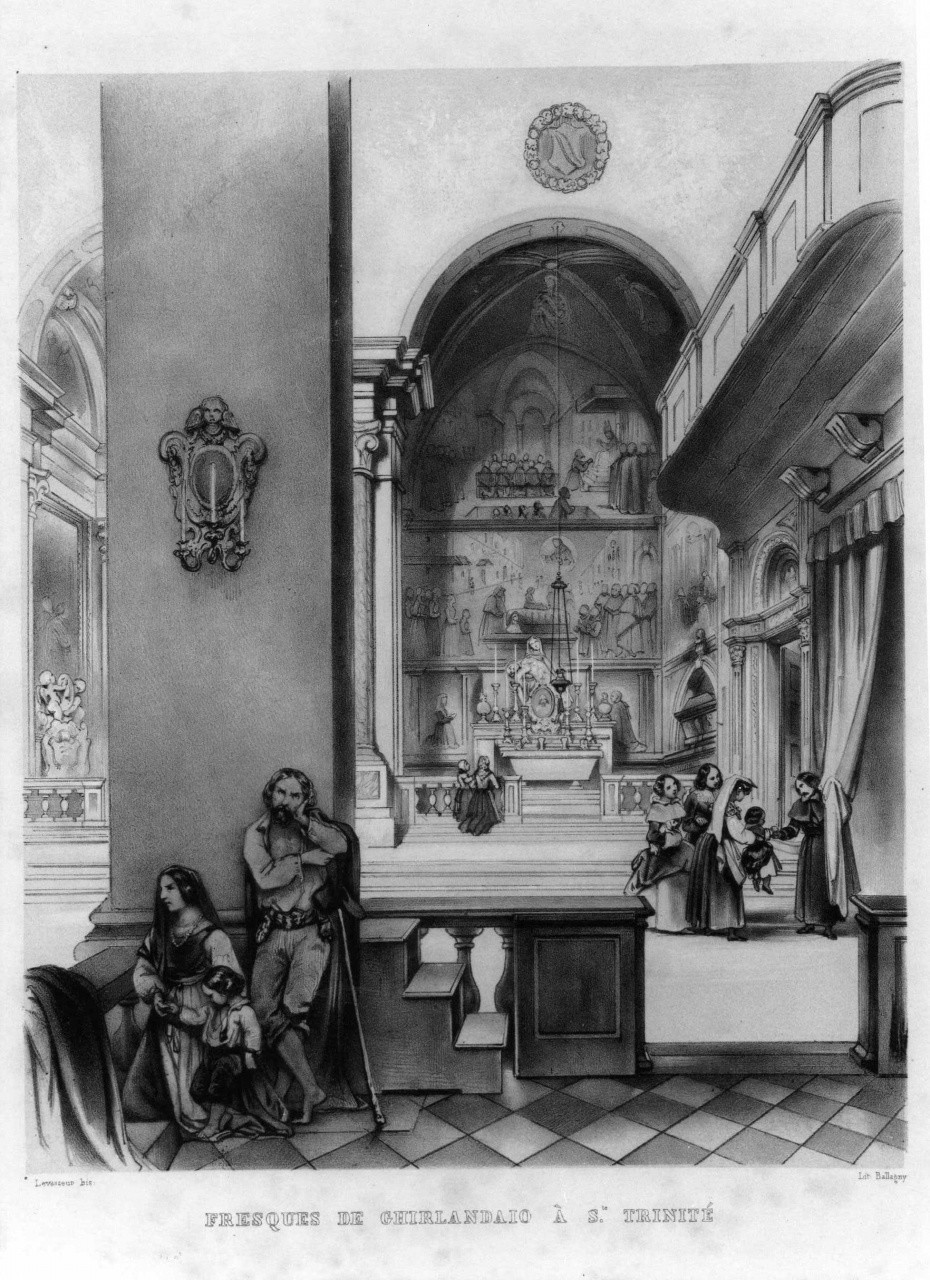 architettura (stampa a colori) di Levasseur Jean Charles, Ballagny (sec. XIX)