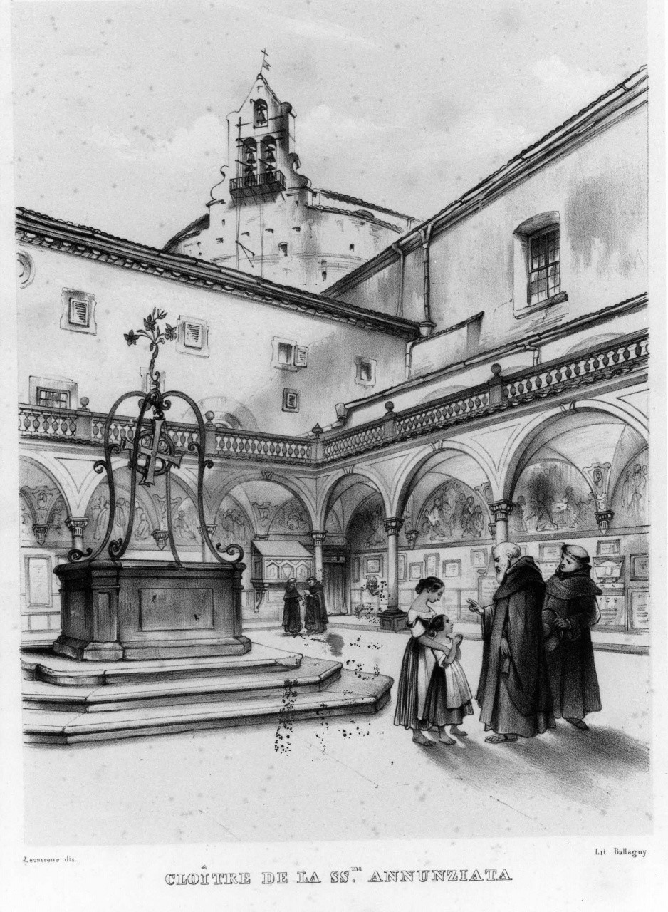 architettura (stampa a colori) di Levasseur Jean Charles, Ballagny (sec. XIX)