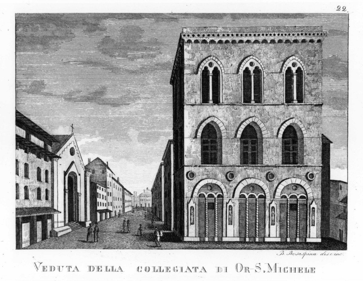 veduta di un palazzo (stampa) di Rosaspina Bernardino (sec. XIX)