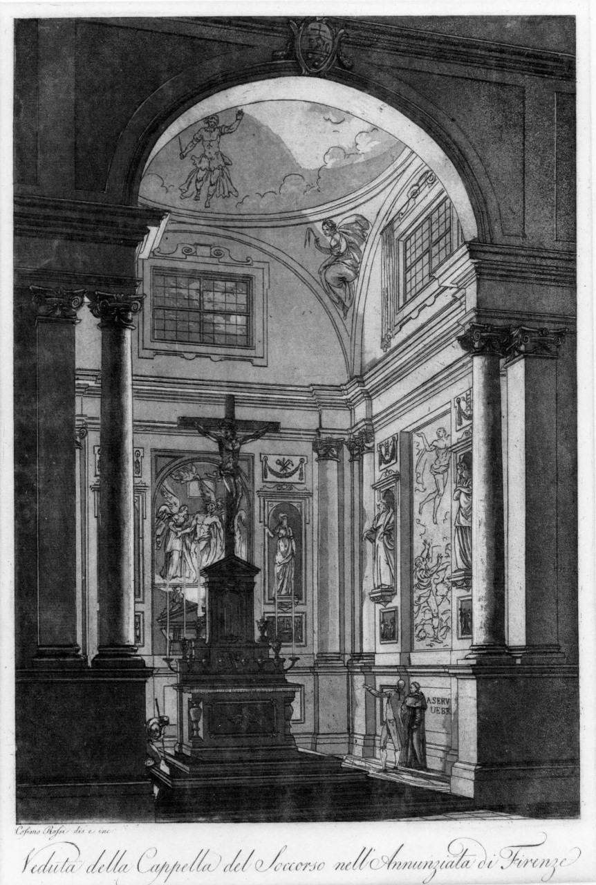 architettura (stampa) di Rossi Cosimo (sec. XIX)