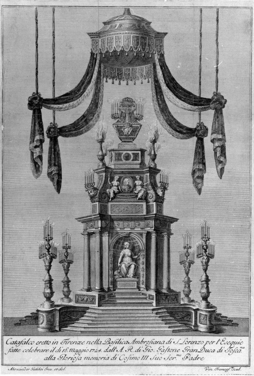 architettura (stampa) di Galilei Alessandro, Franceschini Vincenzo (prima metà sec. XVIII)