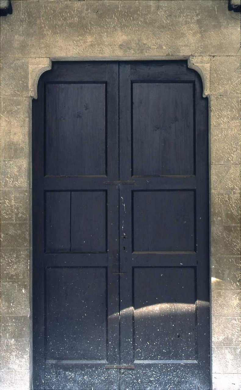 mostra di porta - bottega fiorentina (secc. XIV/ XV)