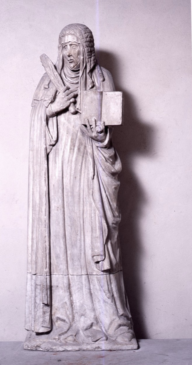 beata Umiltà (statua) di Orcagna Andrea (cerchia) (metà sec. XIV)