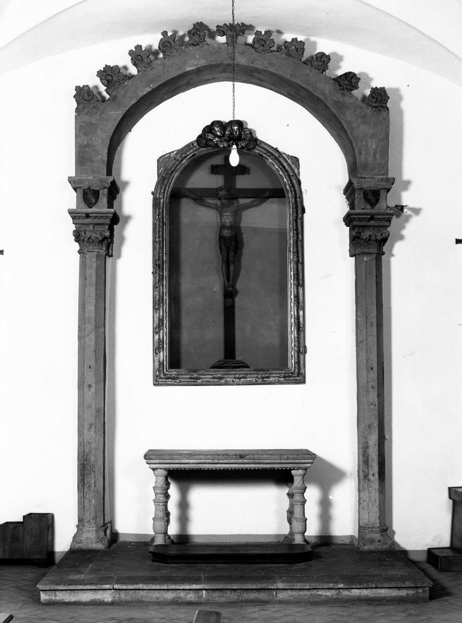 mostra d'altare di Piero di Giovanni Tedesco (attribuito) (inizio sec. XV)