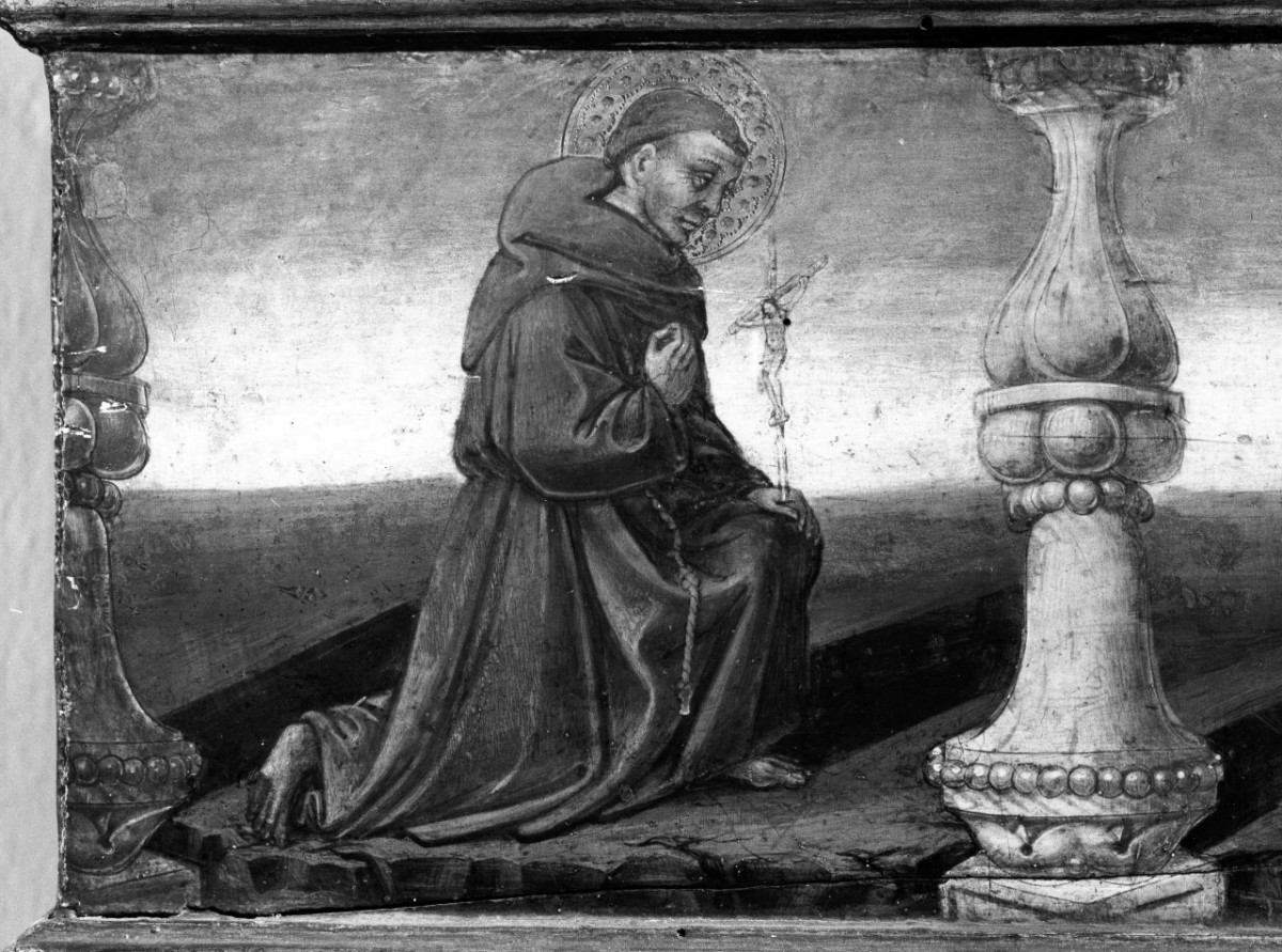 San Francesco d'Assisi, San Girolamo, San Pietro (dipinto) di Neri di Bicci (sec. XV)